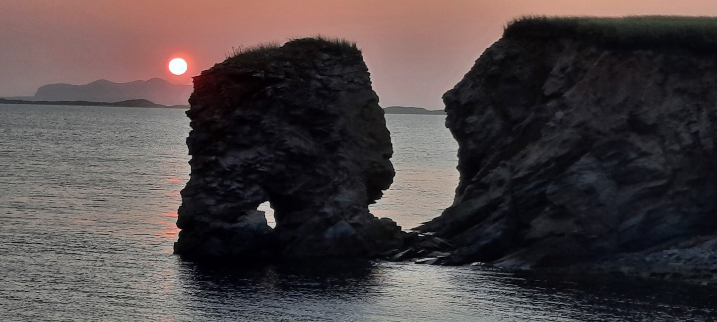 Lever De Soleil Et Le Rocher 10 Août 2021 Havre-Aubert Îles-De-La-Madeleine 6H07