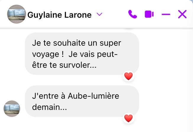 Guylaine, Stéphane y David